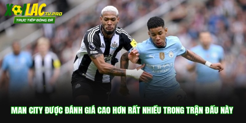Man City được đánh giá cao hơn rất nhiều trong trận đấu này
