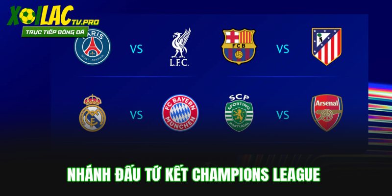 Nhánh đấu tứ kết Champions League 